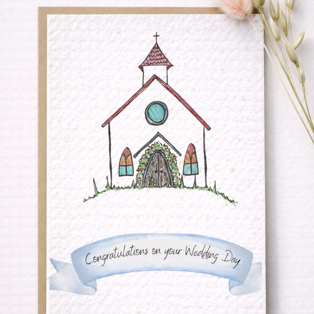 Seed Greeting Cards – Plantable Eco-Friendly Cards That Grow into Wildflowers, Wedding