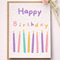 Seed Greeting Cards – Plantable Eco-Friendly Cards That Grow into Wildflowers, Birthday Candles