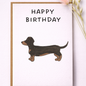 Seed Greeting Cards – Plantable Eco-Friendly Cards That Grow into Wildflowers, Sausage Dog Birthday