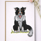 Seed Greeting Cards – Plantable Eco-Friendly Cards That Grow into Wildflowers, Casper The Collie