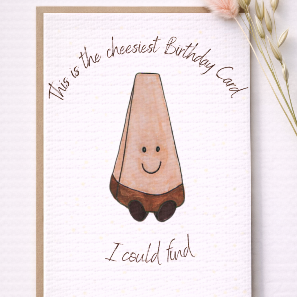 Seed Greeting Cards – Plantable Eco-Friendly Cards That Grow into Wildflowers, Cheesy Birthday