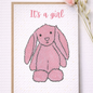 Seed Greeting Cards – Plantable Eco-Friendly Cards That Grow into Wildflowers, It's A Girl