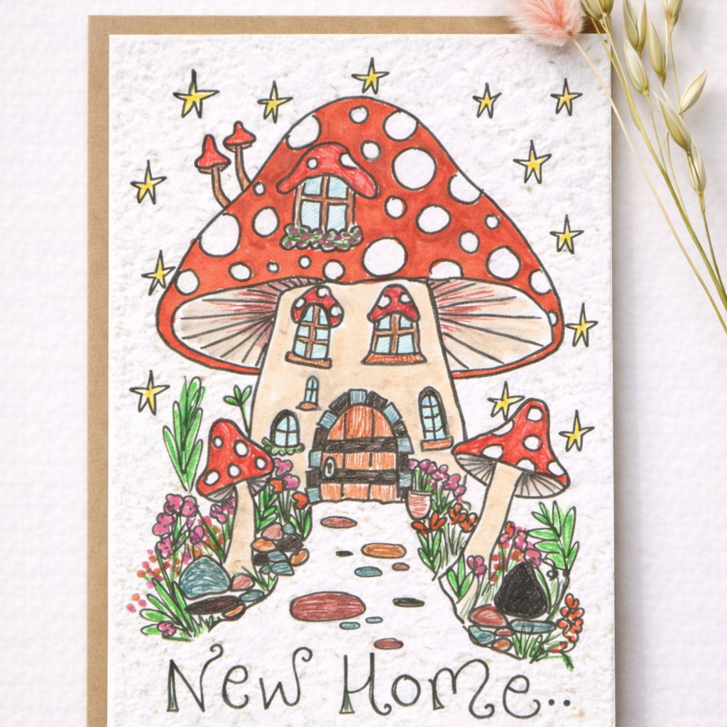 Seed Greeting Cards – Plantable Eco-Friendly Cards That Grow into Wildflowers, New Home